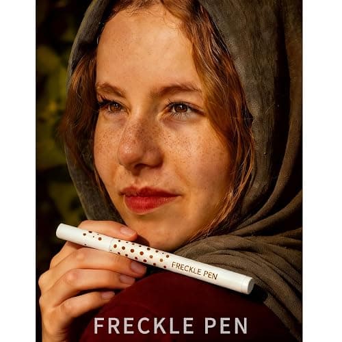 Melsintern Freckle Pen for Face Waterproof Long Lasting - Natural Faux Freckles Makeup Pen with Precision Tip, Vegan and Cruelty Free, Light Brown for Daily Use and Special Occasions thumbnail 2