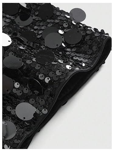 SOLY HUX Women's Sparkly Sequin Low Rise Micro Booty Shorts Rave Clubwear | Y2k, Mini Shorts, Party Wear thumbnail 3