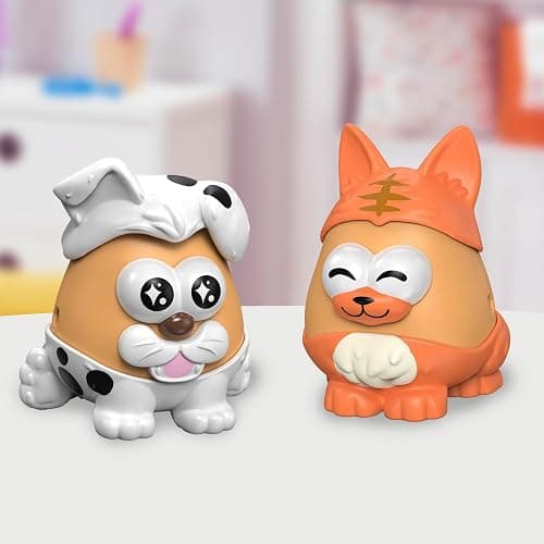 POTATO HEAD Pet-Tato Tots, Pet-Themed Set with 31 Parts and Pieces Plus Rolling Carry Case, Toddler and Preschool Toys for Girls and Boys 2 and Up (Amazon Exclusive) thumbnail 9