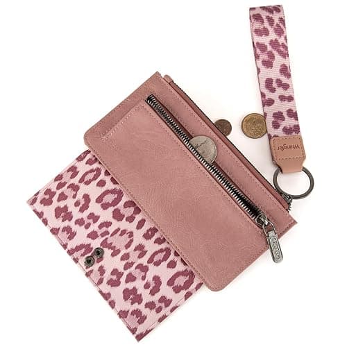 X Wrangler Wallet for Women Ladies Female Card Cases & Money Organizers Wristlet with Wallet Large Clutch with Coin Purse Smooth Zipper and Rfid Lining thumbnail 5