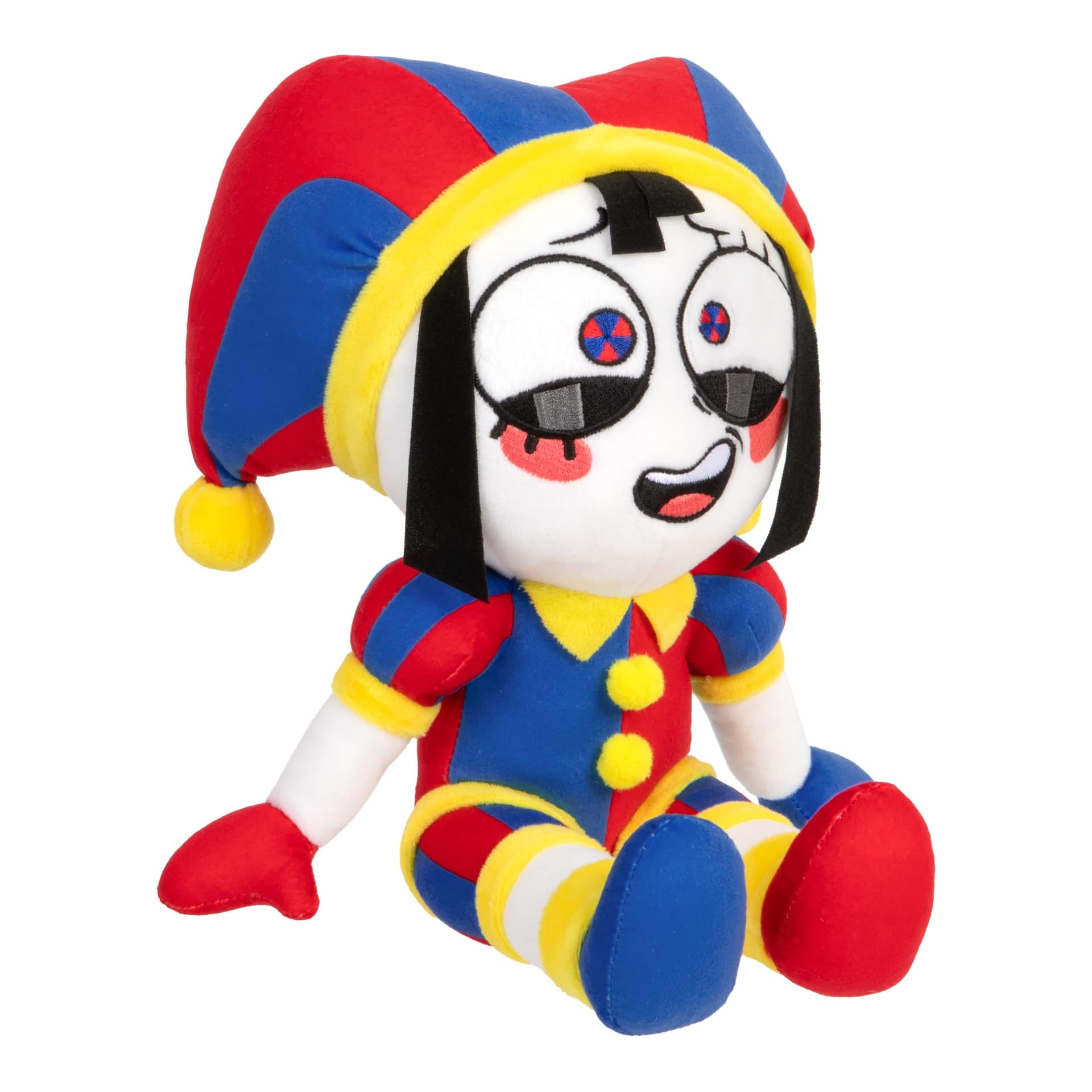 Amazing Digital Circus Large Plush Pomni Figure, 30 CM Figure Made with Premium Materials & Embroidery, Also Available is The Large Size Plush Caine, Collect Them Both thumbnail 7