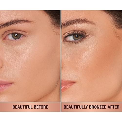 Charlotte Tilbury Beautiful Skin Face Makeup & Body Cream Bronzer - Hydrating Hyaluronic Acid & Pro Vitamin D3 to Blur for a Sun-Kissed Glow - Up to 16Hr Wear, Sweat & Humidity Proof thumbnail 4