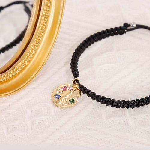 HUTIMY Artist Gifts for Women Friends a Painter Artistic Bracelets Painters Jewelry Art Bracelet thumbnail 2
