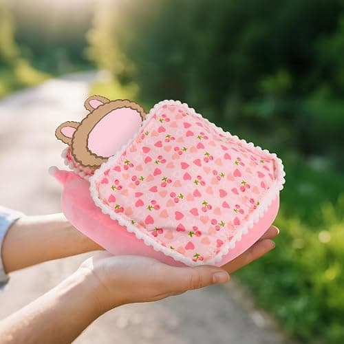 17cm La Booooo Booooo Doll Beds, La Booooo Booooo Furniture, Cherry Pattern Compatible with La Booooo Booooo Dolls thumbnail 7