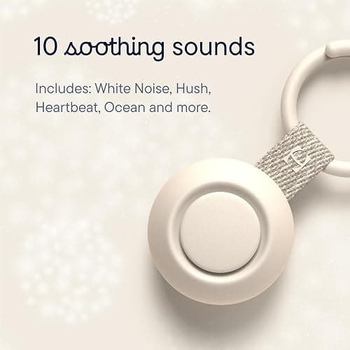 Hatch Go Portable Sound Machine & Sleep Soother for Babies & Kids (Putty) thumbnail 6