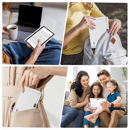 HNVHNV Android 15 Tablet 7 Inch Tablet, 9GB RAM 32GB ROM 1TB Expansion, Quad-core Processor, Dual Camera, 5G/2.4G WiFi, Bluetooth, Parental Control, Drop-Proof Case (Pink) thumbnail 7