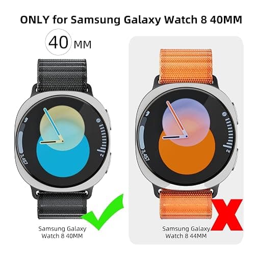Jvchengxi Screen Protector Case 40mm for Samsung Galaxy Watch 8, Flexible TPU Cover Shockproof Protective Case Plated Bumper Protection Shell Smartwatch Galaxy Watch 8 40mm Accessories (Black+Black) thumbnail 2