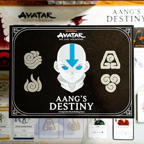 Avatar: The Last Airbender: Aang's Destiny, Cooperative Deck Building Strategy Board Game, Play as Aang, Katara, Appa & More, Fun for Family Game Night, Ages 10+, 2-4 Players, 60 Minutes thumbnail 8