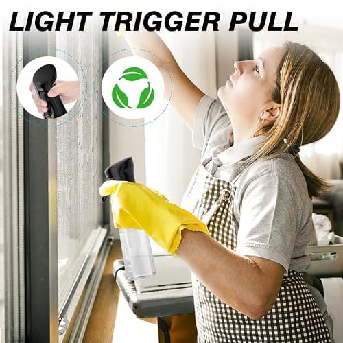 IMPORX Continuous Spray Bottle for Hair (10.1oz/300ml) 2 Pack Home Essentials Spray Bottles For Cleaning Empty Ultra Fine Water Mister Sprayer For Hairstyling Garden Plants Curly Hair Perfume Etc thumbnail 6