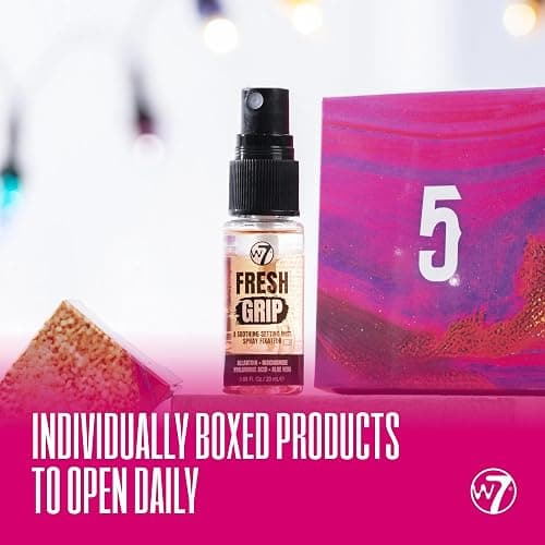 W7 Beauty Blast Advent Calendar 2025 - Individually Boxed Makeup & Cosmetic Surprises For the 24 Days to Christmas - Cruelty Free, Holiday Gifting thumbnail 4