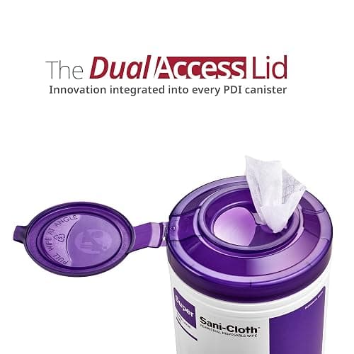 Professional Disposables Surface Disinfectant Super Sani-Cloth Wipes, 160Count thumbnail 3