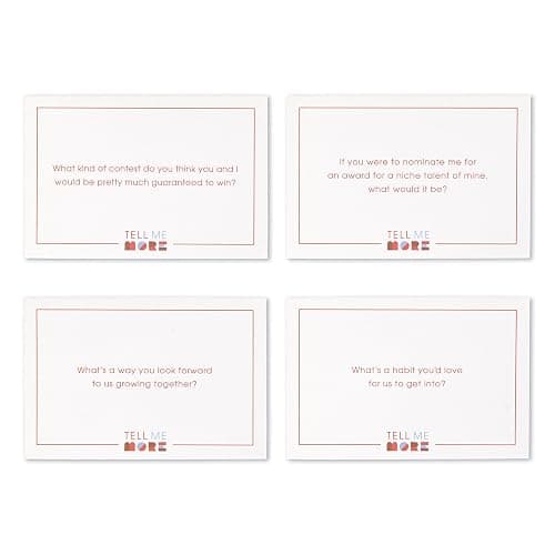 Tell Me More: Couples’ Edition – A Date Night Conversation Starter Game of 52 Questions to Deepen Your Connection with Your Partner thumbnail 6