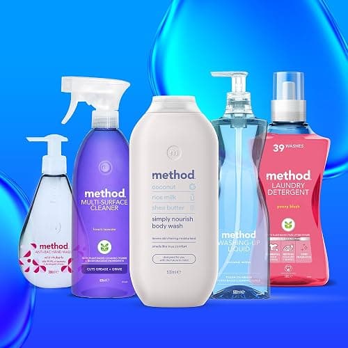 Method Body Wash, Simply Nourish, Shower Gel, Coconut, Rice Milk And Shea Butter Scent, Pack of 1, 532ml thumbnail 9