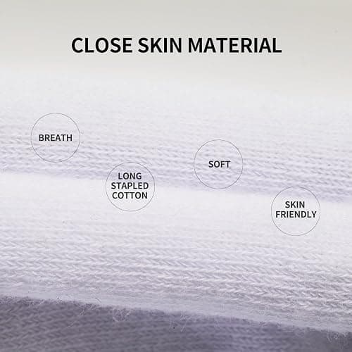 Nroktia 6/10 Pairs Non Slip No Show Socks Womens and Mens Low Cut Invisible Liner Ankle Socks thumbnail 3