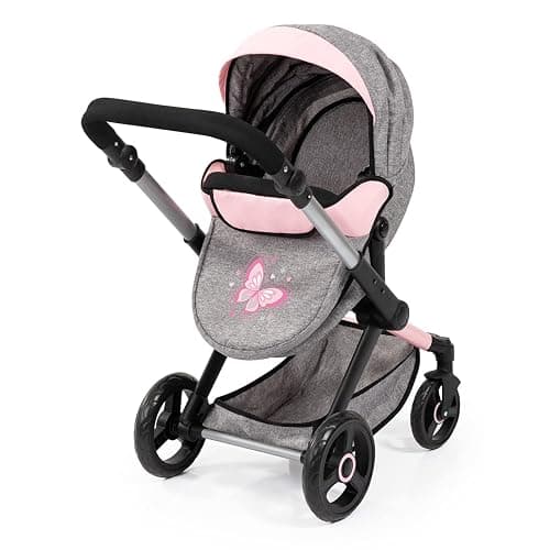 Bayer Pram Xeo Baby Doll Stroller, Convertible Doll Pram for Dolls Up to 20 inch thumbnail 5