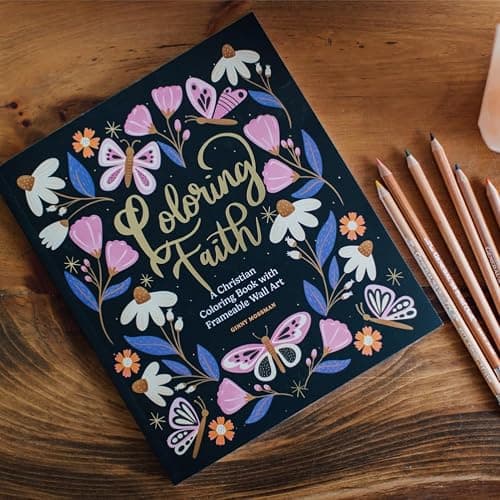 Coloring Faith: A Christian Coloring Book for Women Featuring Bible Verses and Inspirational Art thumbnail 4