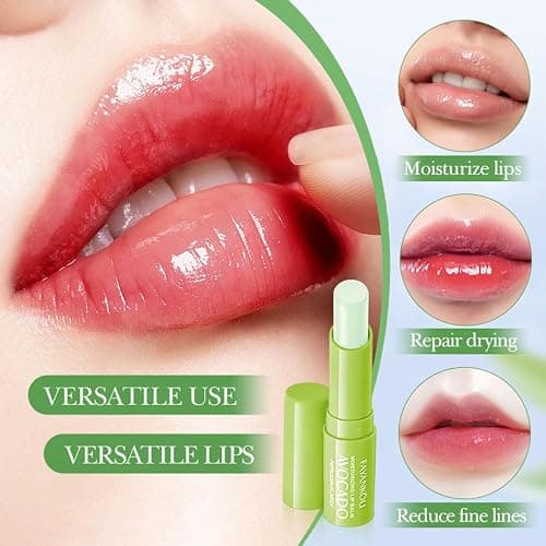 7pcs Avocado Skincare Kit, Skin Care Gift Set with Facial Cleanser, Toner, Lotion, Face Serum, Face Cream, Eye Cream, Lip Balm For Hydrating Skin Anti-Aging Skin For Women Teen Girls (7 Count) thumbnail 3
