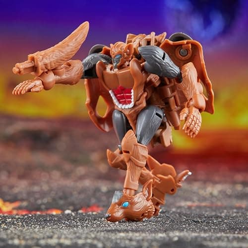 Transformers Legacy United Core Class Beast Wars II Universe Tasmania Kid, 3.5-inch Converting Action Figure, 8+ | Transformers Legacy United 3.5 Inch Action Figure Core Class (2024 Wave 1) - Tasmania Kid thumbnail 8