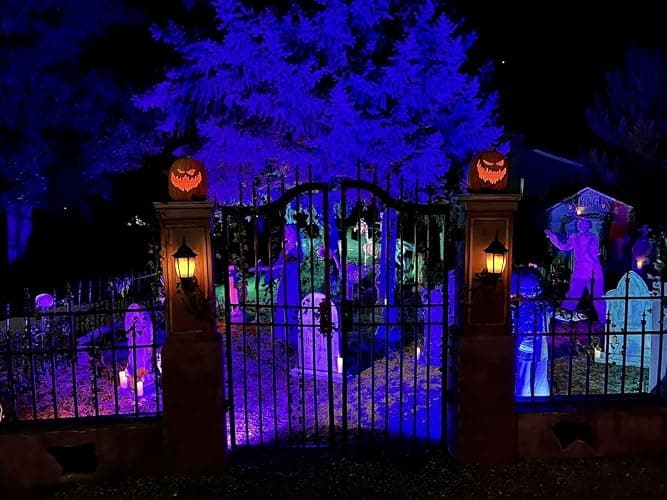 Hompavo 【Upgraded】 LED Flame Light Bulbs, 4 Modes Flickering Light Bulbs with Upside Down Effect, E26/E27 Flame Bulb for Halloween Christmas Party Patio Porch Home Indoor & Outdoor Decorations - 2 thumbnail 7