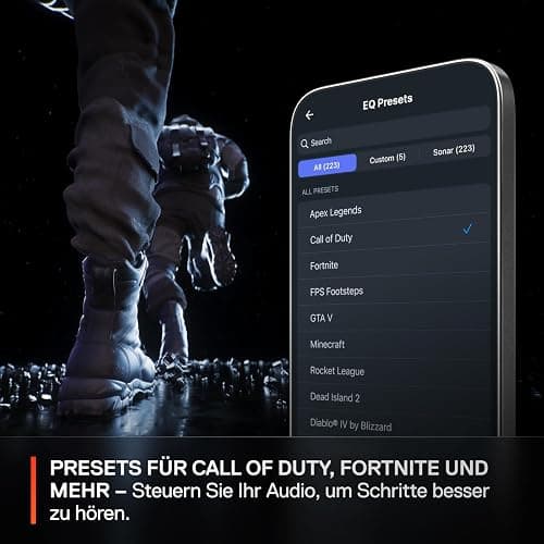 SteelSeries Arctis Nova 3X Wireless Gaming-Headset – App-Steuerung – 40 Std. Akku – Neodym-Magnet-Treiber – 2,4 GHz/Bluetooth – Abnehmbares Mikrofon – Xbox, PS5, PC, Switch, Mobilgeräte - Schwarz thumbnail 3