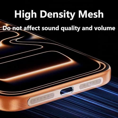 for iPhone 17 Pro Max Earpiece Speaker Mesh Anti Dust Proof Adhesive Cover - 5PCS / Deep Blue thumbnail 2