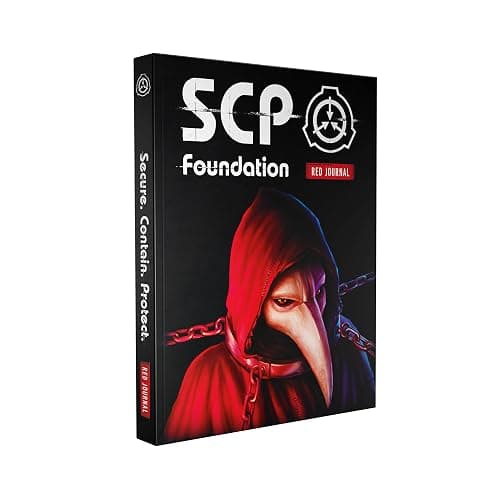 Scp Foundation Artbook Red Journal - Image 1