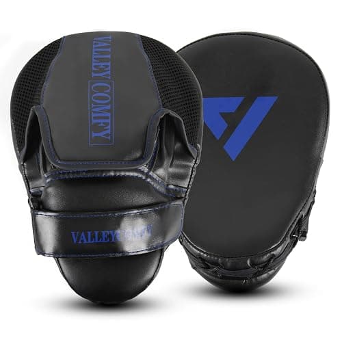 Valleycomfy Boxing Punching Mitts,Boxing Pads Mitts for Men,Ideal for Boxing Training,Kickboxing,Martial Arts - Image 1