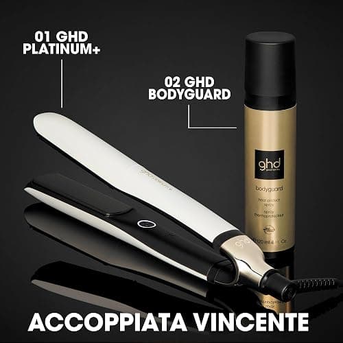 ghd Platinum+ Piastra & Styler Professionale Bianca – Capelli Più Forti, Maggiore Lucentezza, Protezione del Colore – Per Tutti i Tipi di Capelli thumbnail 9