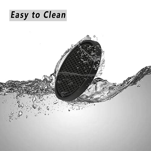 ZSDY Car Cup Coaster, 4PCS Universal Auto Non-Slip Cup Holder Embedded in Ornaments Silicone Coaster, Car Interior Accessories Sets, Black thumbnail 3