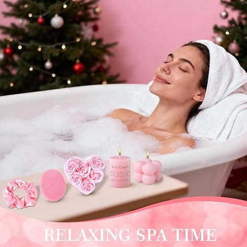 Advent Skincare Calendar for Teen Girls Women 2025, Christmas Gifts For Women24 Days Useful Beauty Blind Box Gifts, Gua Sha Facial Tools, Jade Roller Set, Spa, Jewelry, Scented Candles, Fuzzy Socks Gadget Tool for Mom Wife Daughter Sister thumbnail 3