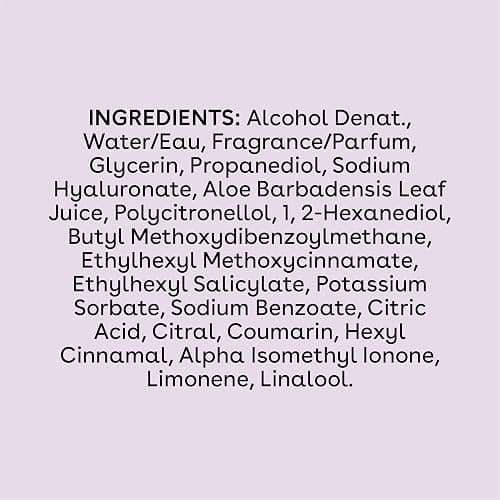 eos Cashmere Body Mist, Fresh & Cozy, Body Spray for Women, Hair Mist, Moisturizing, Hyaluronic Acid, Glycerin, Vegan, Cruelty-free, 6 fl oz thumbnail 8