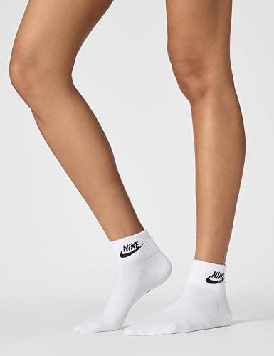 Nike Unisex Adult Everyday Essential Ankle Socks (3 Pairs) thumbnail 4