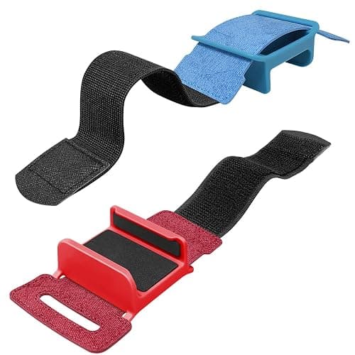 Wrist Bands for Just Dance 2025 2024 2023 2022 2021 for Nintendo Switch & Switch OLED, YUANHOT Adjustable Elastic Dance Straps Compatible with Joycon, 2 Pack for Kids and Adults - R/B thumbnail 7