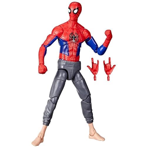 Spider-Man Marvel Legends Series Across The Spider-Verse Peter B Parker 6-inch Action Figure Toy, 2 Accessories - Image 1