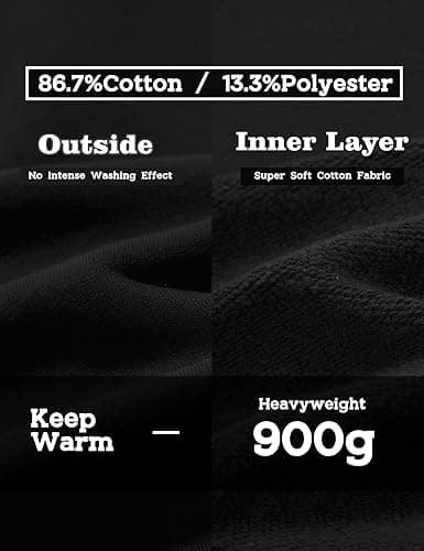 FAIABLE Mens Super Soft Oversized Hoodie Acid Wash Hoodie Heavyweight Fashion Hoodies & Sweatshirts for Men Women Couples thumbnail 5