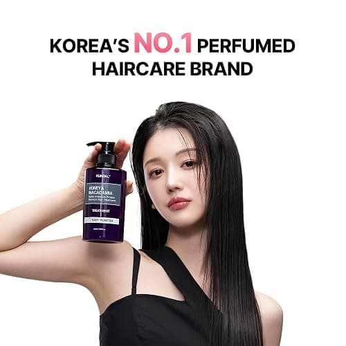 KUNDAL Honey & Macadamia / Cherry Blossom, Natural Protein Hair Care for Frizz Control & Elasticity | Cherry Blossom , 500ml (Pack of 2), Stocking Stuffers thumbnail 2