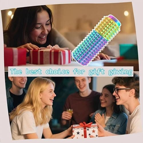 Pain Stim Fidget, 3-in-1 Massage - Click - Rotate, 3D Printed Fidget Toys, Suitable for Hand Stimulation、Autism、ADHD、Irritability、Adult Fidgets for Anxiety and Stress (Regular - A/2 pcs) thumbnail 8