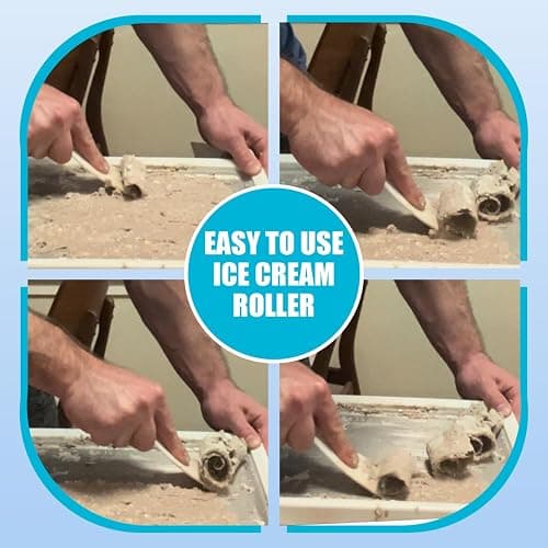 Extra Large Rolled Ice Cream Maker (14"x10") - Make Instant IceCream w/the Family - Manual Roll Your Own IceCream - Roll Ice Cream Tray thumbnail 4