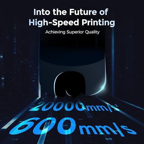 FLASHFORGE Adventurer 5M 3D Printer with Fully Auto Leveling, Max 600mm/s High Speed Printing, 280°C Direct Extruder with 3S Detachable Nozzle, CoreXY All Metal Structure, Print Size 220x220x220mm thumbnail 3