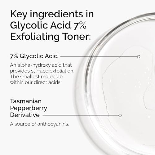 The Ordinary Glycolic Acid 7% Exfoliating Toner, Brightening and Smoothing Daily Toner for More Even-Looking Skin Tone thumbnail 4