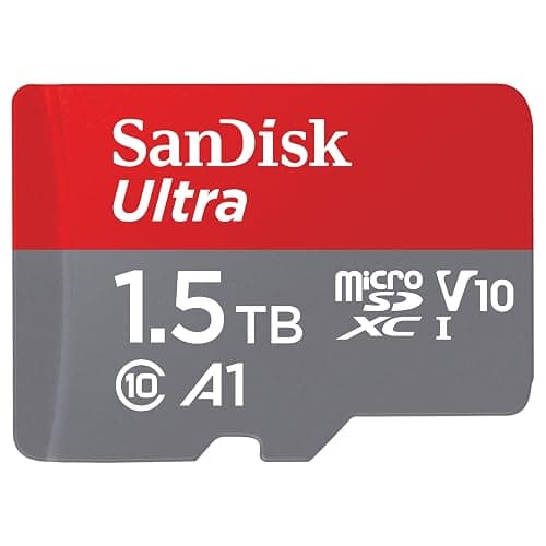 SanDisk 1.5TB Ultra microSDXC UHS-I Memory Card with Adapter - Up to 150MB/s, C10, U1, Full HD, A1, MicroSD Card - SDSQUAC-1T50-GN6MA [New Version] - Image 1