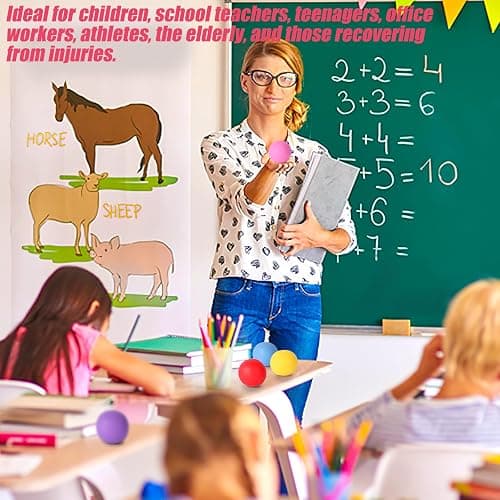 LovesTown 20 PCS Stress Balls Bulk, Squeeze Toys Slow Rising Sensory Fidget Toys for Relief Colleague Party Goodie Bag Stuffer Classroom Prize thumbnail 2