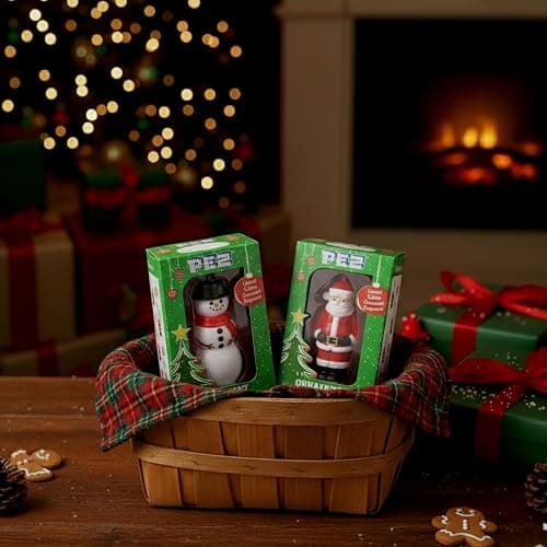 Santa and Snowman Candy Dispenser Ornament 2 Pack- Kids Christmas Candy Stocking Stuffers by Rebel Smuggling Galactic Emporium thumbnail 4