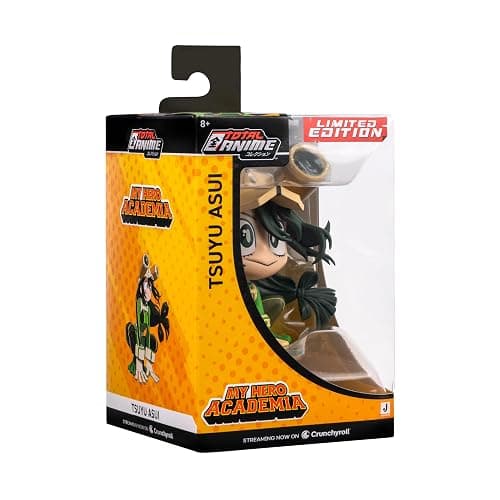 Total Anime Tsuyu Asui (Kawaii) - 4-Inch Scale Articulated Mini-Figure with Display Base thumbnail 6