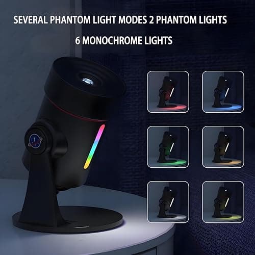 [2025 8th Gen] Star Projector, Galaxy Projector for Bedroom Night Light with Timer, Mood Lighting, Solar System Realistic Space Planetarium Projector Moon Lamp, Room Decor for Ceiling Kids Adults thumbnail 2