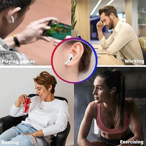 XLSFPY Ecouteurs Bluetooth sans Fil,Casque Bluetooth 5.3 avec Hi-FI Son Stéréo, Oreillette Bluetooth IPX7 Étanche,Contrôle Tactile, 30H Durée de Lecture,pour iphone/Androïde thumbnail 8