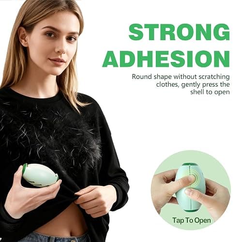 Reusable Lint Roller for Pet Hair Extra Sticky, Portable Home Travel Washable Lint Roller (1PCS) thumbnail 8
