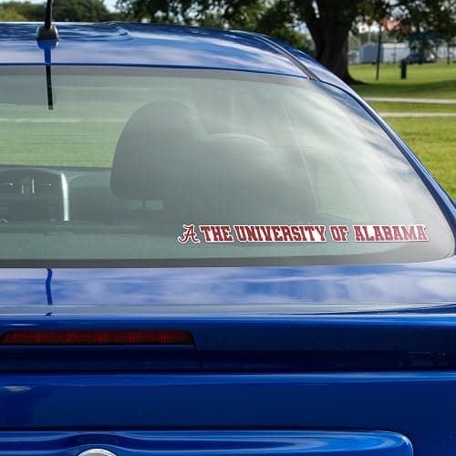 Desert Cactus University of Alabama Roll Tide Bama Crimson Name Logo Vinyl Decal Laptop Water Bottle Car Scrapbook (15 Inch Sticker) thumbnail 5