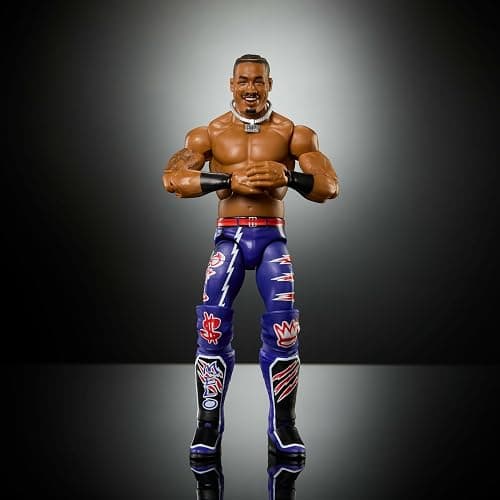 Mattel WWE Elite Action Figure & Accessories, Series #121, 6-inch Collectible Carmelo Hayes with 25 Articulation Points & Swappable Hands thumbnail 5