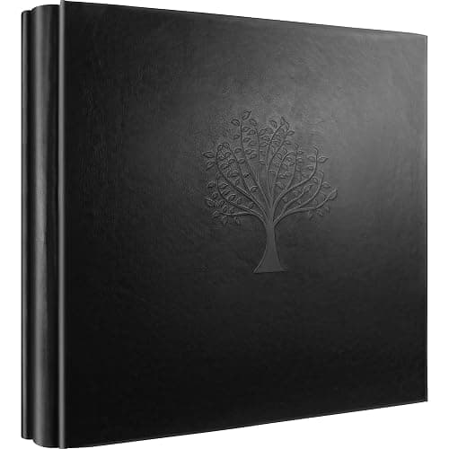 Rdylymx Photo Album 6 x 4 600 Pockets Photos, Black Leather Cover, Extra Large Capacity Family Wedding Baby Anniversary Valentines Picture Albums Holds 600 Portrait and Landscape Photos thumbnail 8